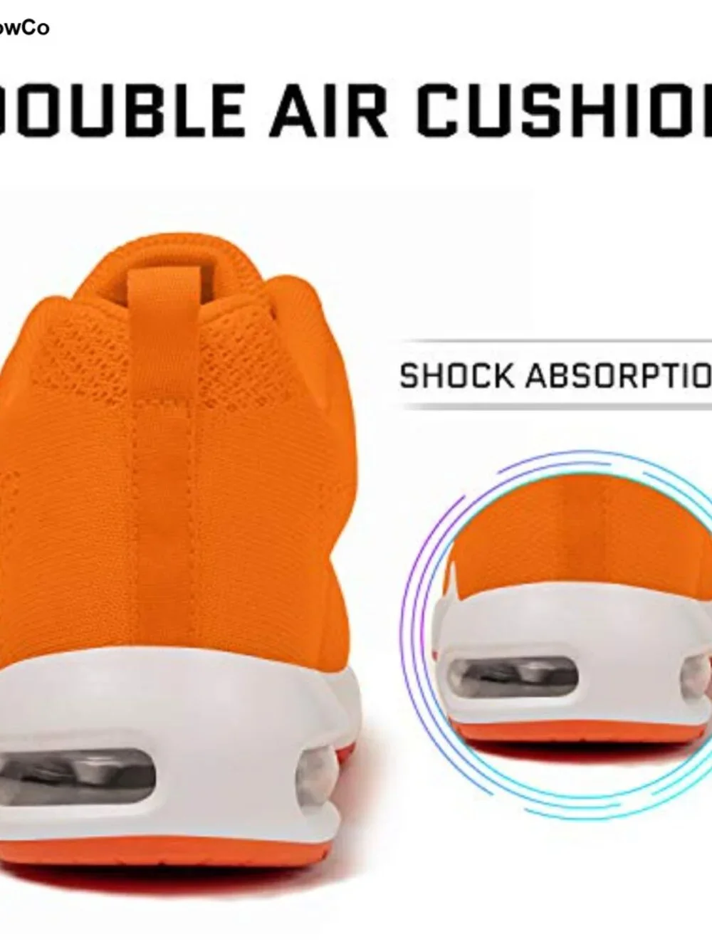 Women's Air Cushion Athletic Sneakers Mesh Arch Support Running Tennis Walking
